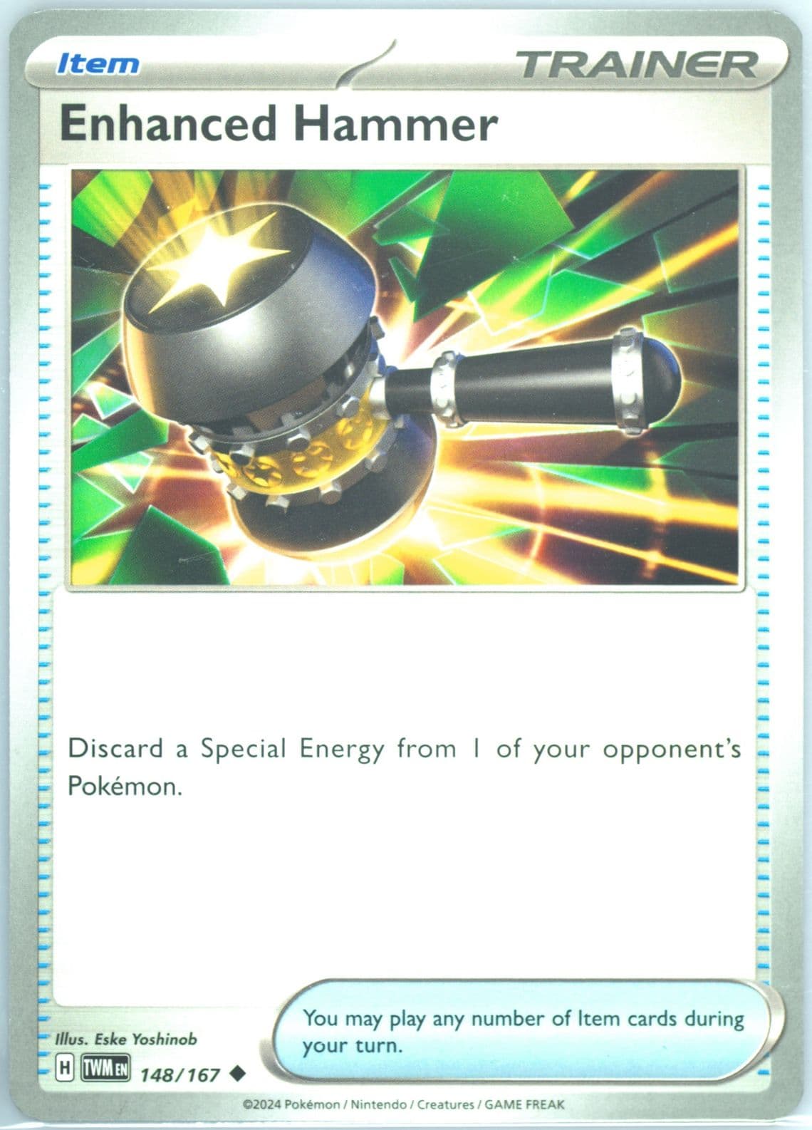 Enhanced Hammer (148) 2024 Pokemon Twm EN-Twilight Masquerade