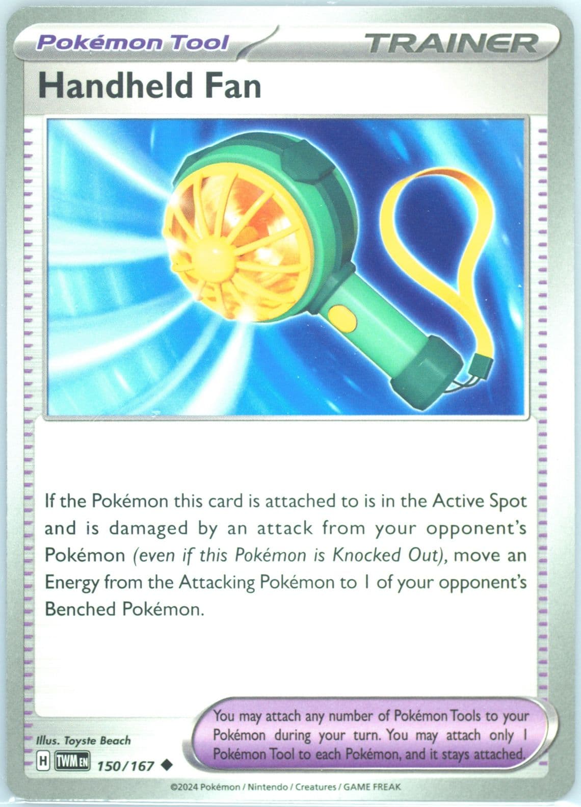 Handheld Fan (150) 2024 Pokemon Twm EN-Twilight Masquerade