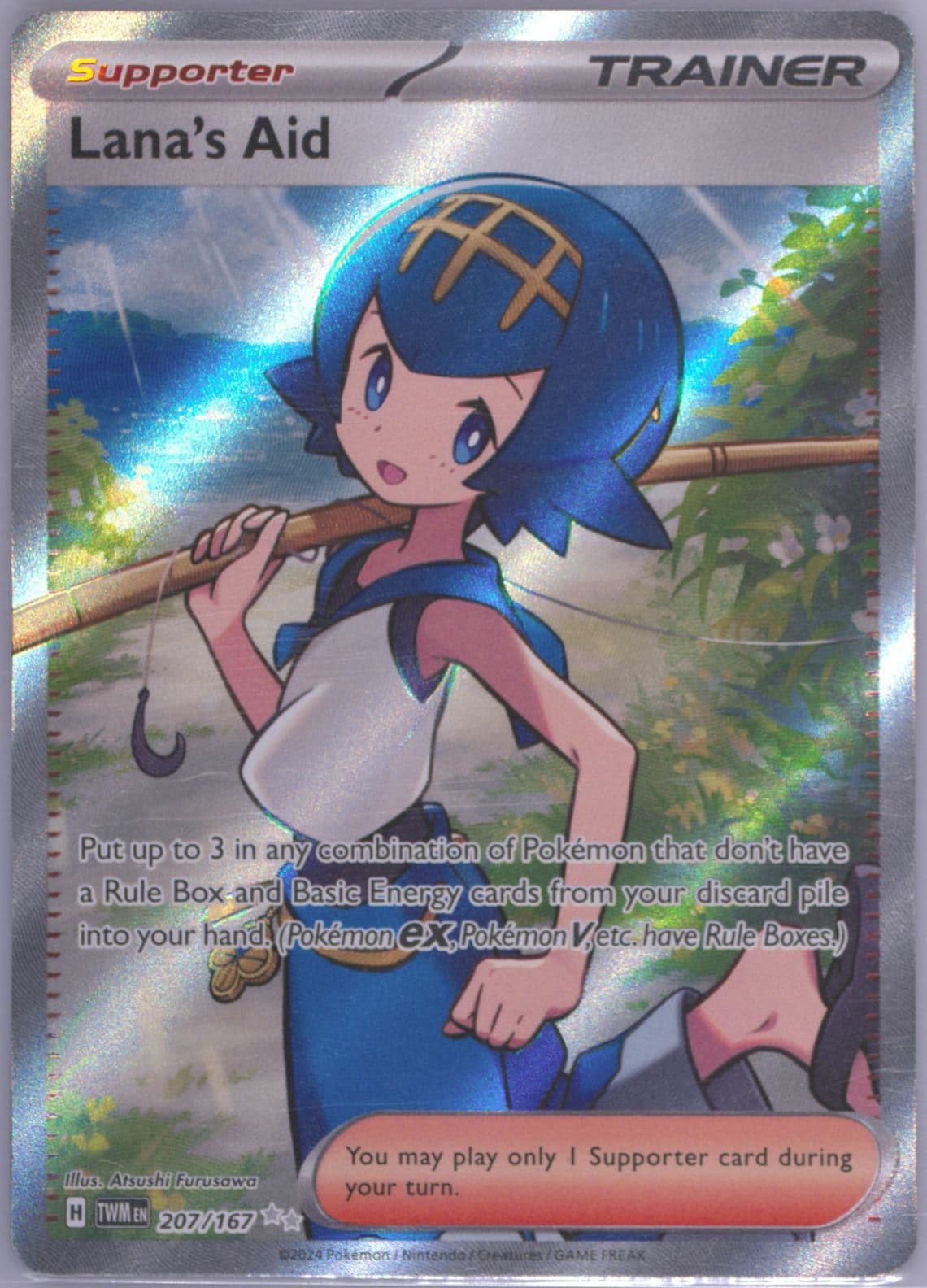 Lana's Aid (155) 2024 Pokemon Twm EN-Twilight Masquerade