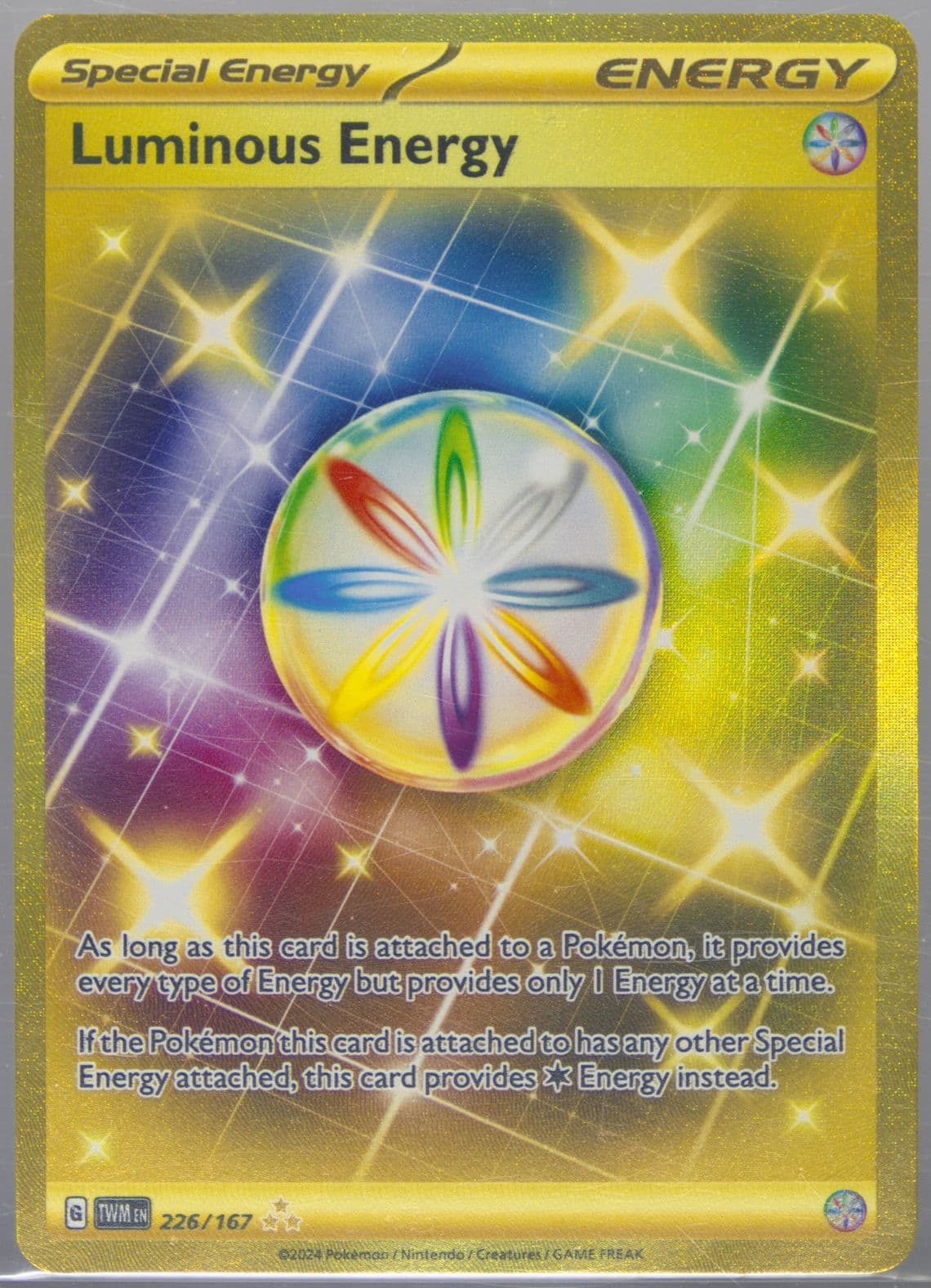 Luminous Energy Hyper Rare (226) 2024 Pokemon Twm EN-Twilight Masquerade