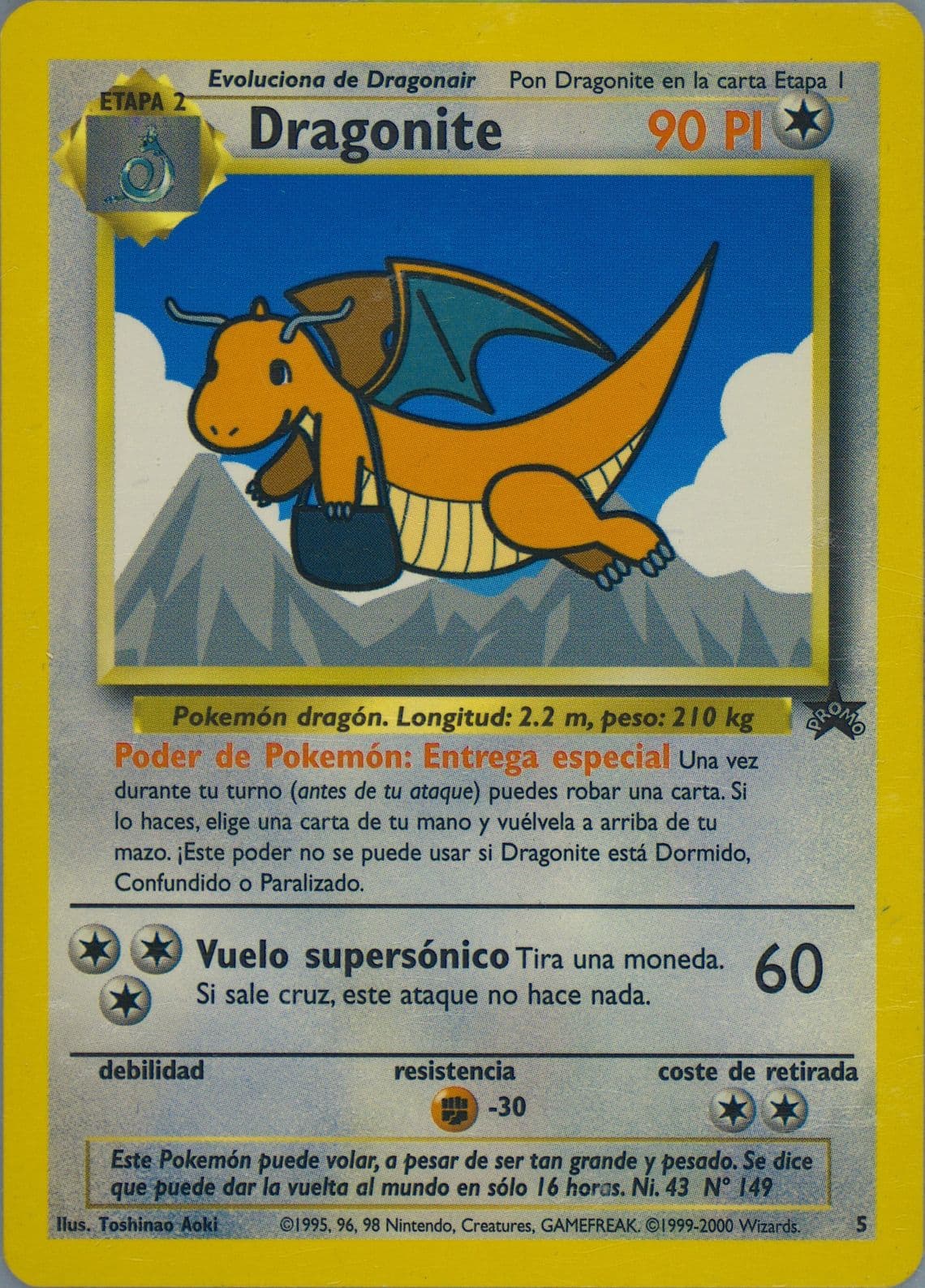 Dragonite Movie Promo-Spanish (5) 2000 Pokemon Game Movie