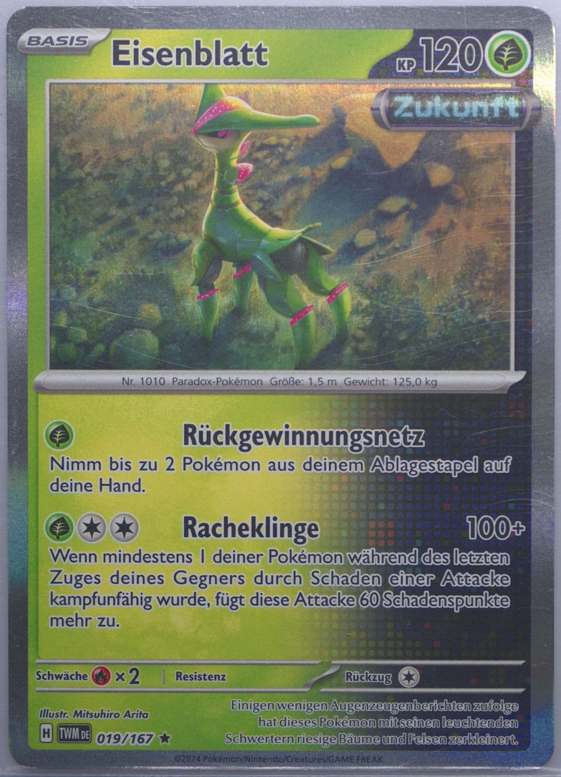 Iron Leaves (019) 2024 Pokemon German Twm de-Twilight Masquerade