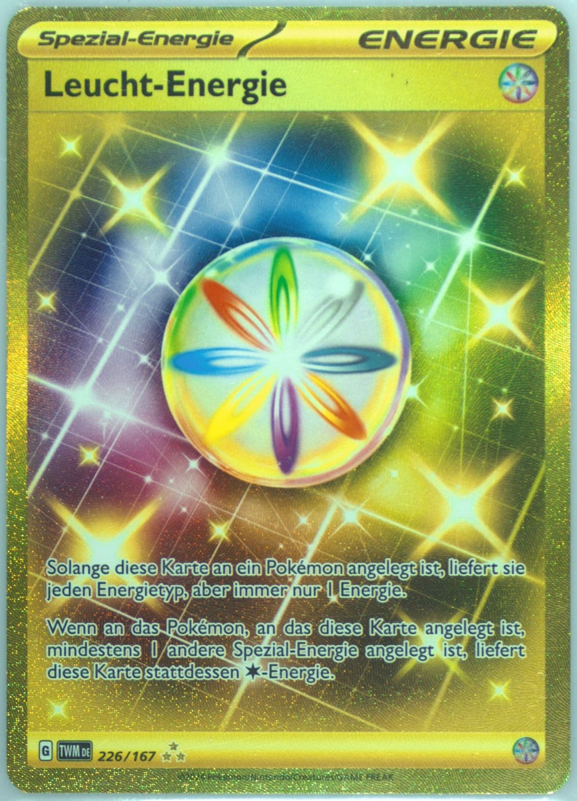 Luminous Energy Hyper Rare (226) 2024 Pokemon German Twm de-Twilight Masquerade