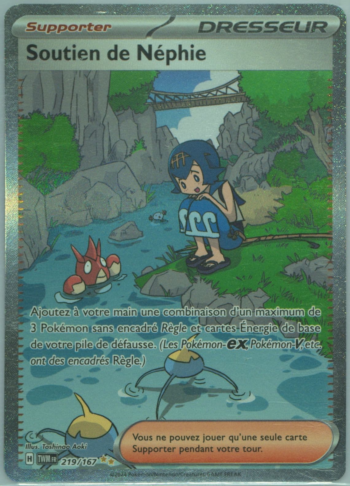 Lana's Aid Special Illustration Rare (219) 2024 Pokemon French Twm FR-Twilight Masquerade