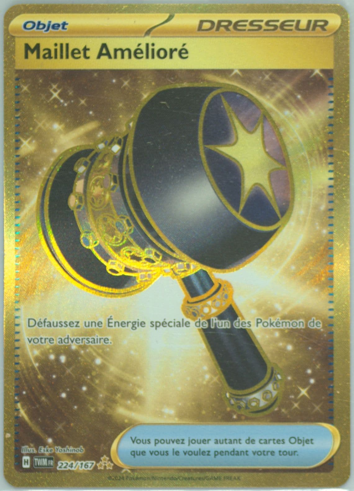 Enhanced Hammer Hyper Rare (224) 2024 Pokemon French Twm FR-Twilight Masquerade