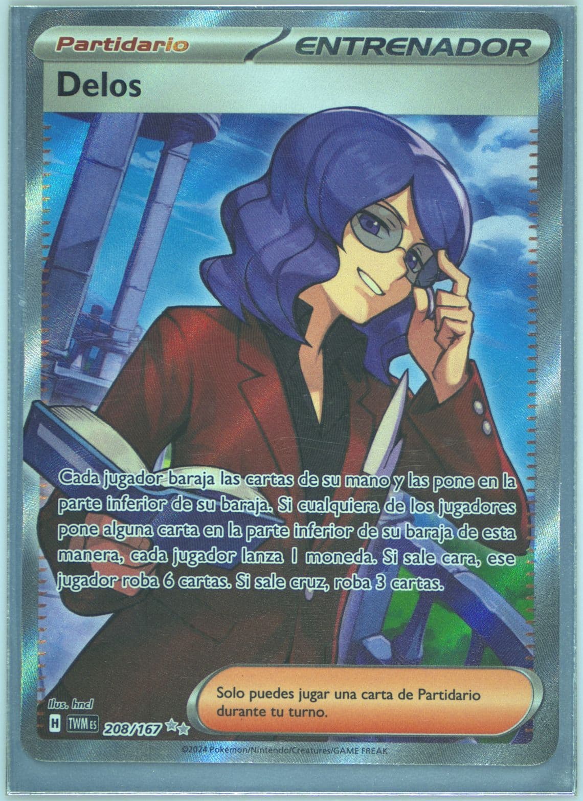 Lucian Ultra Rare (208) 2024 Pokemon Spanish Twm ES-Twilight Masquerade