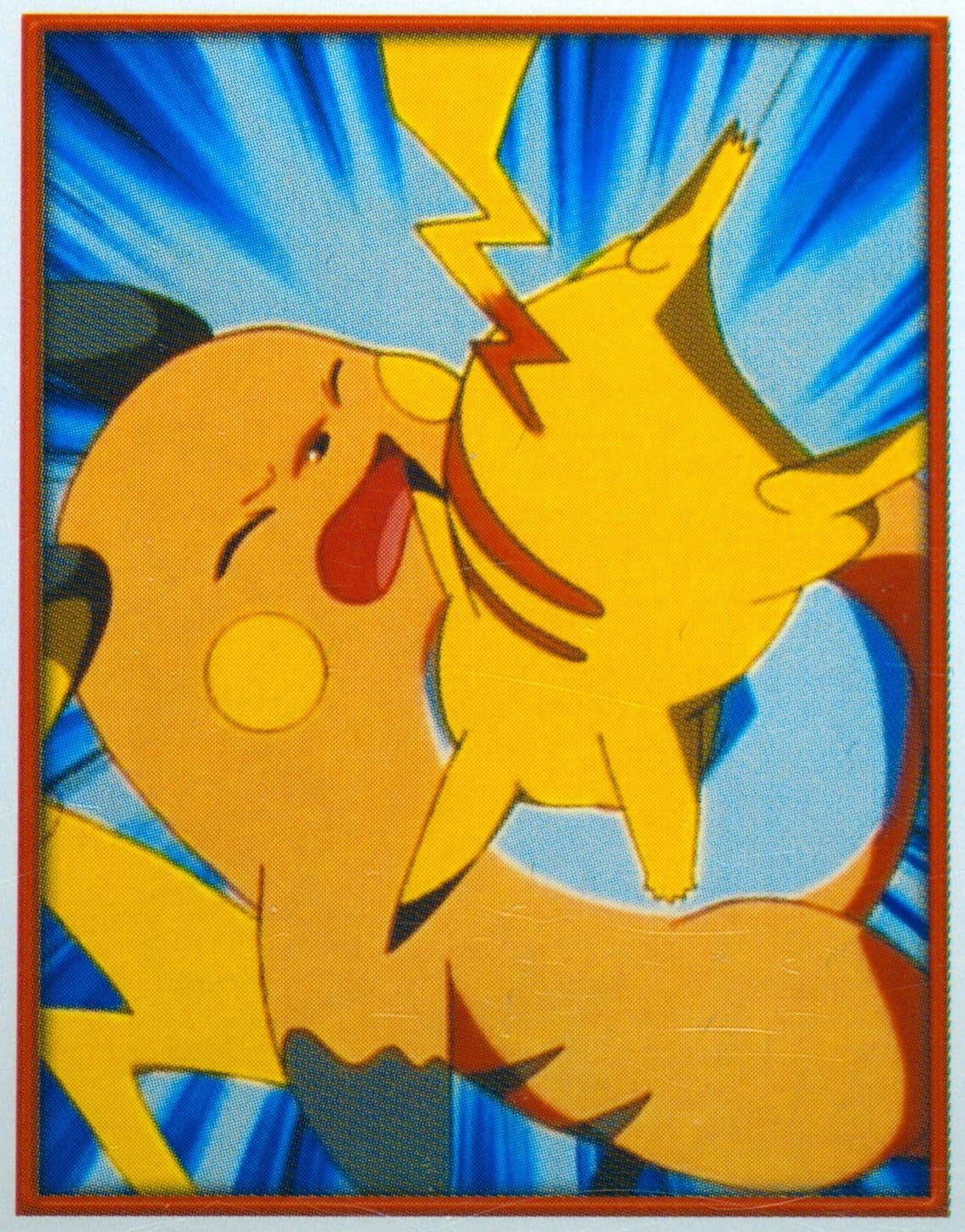 Raichu and Pikachu (64) 2000 Merlin Pokemon 2