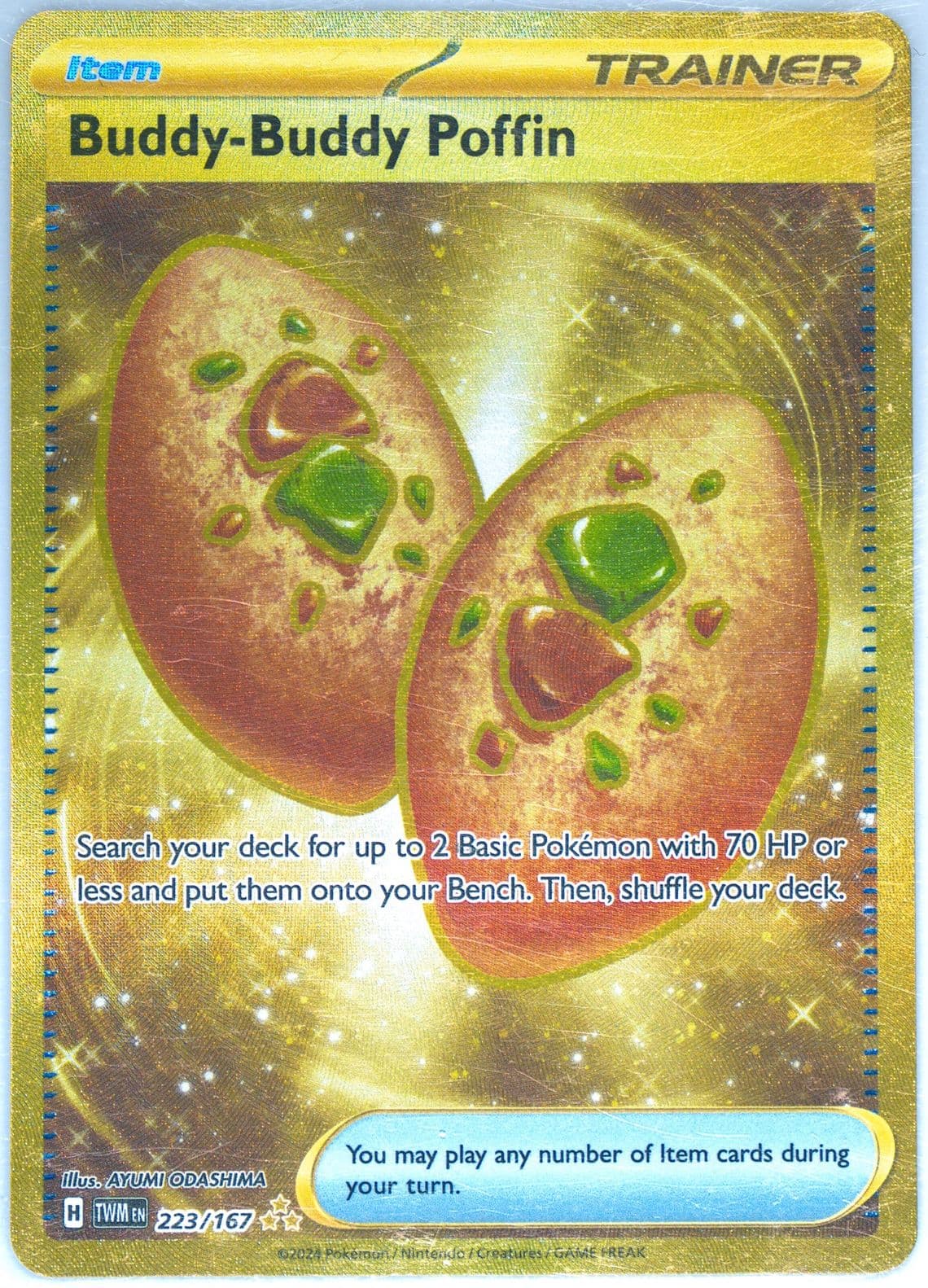 Buddy-Buddy Poffin Hyper Rare (223) 2024 Pokemon Italian Twm It-Twilight Masquerade