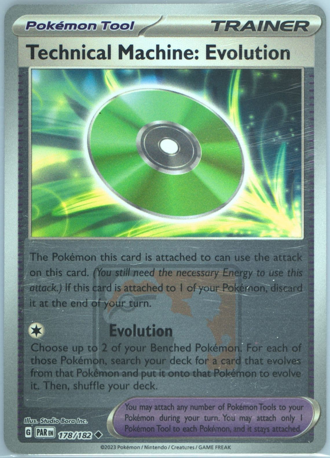Technical Machine: Evolution Pokemon League (178) 2023 Pokemon Par EN-Paradox Rift