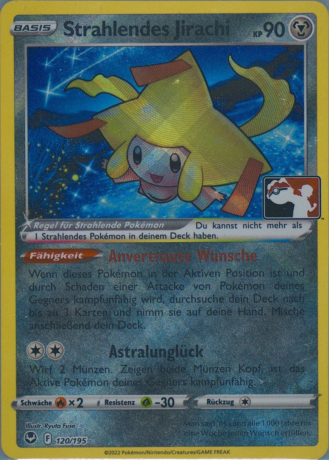 Radiant Jirachi German (120) 2023 Pokemon Play! Pokemon Prize Pack: Series 3