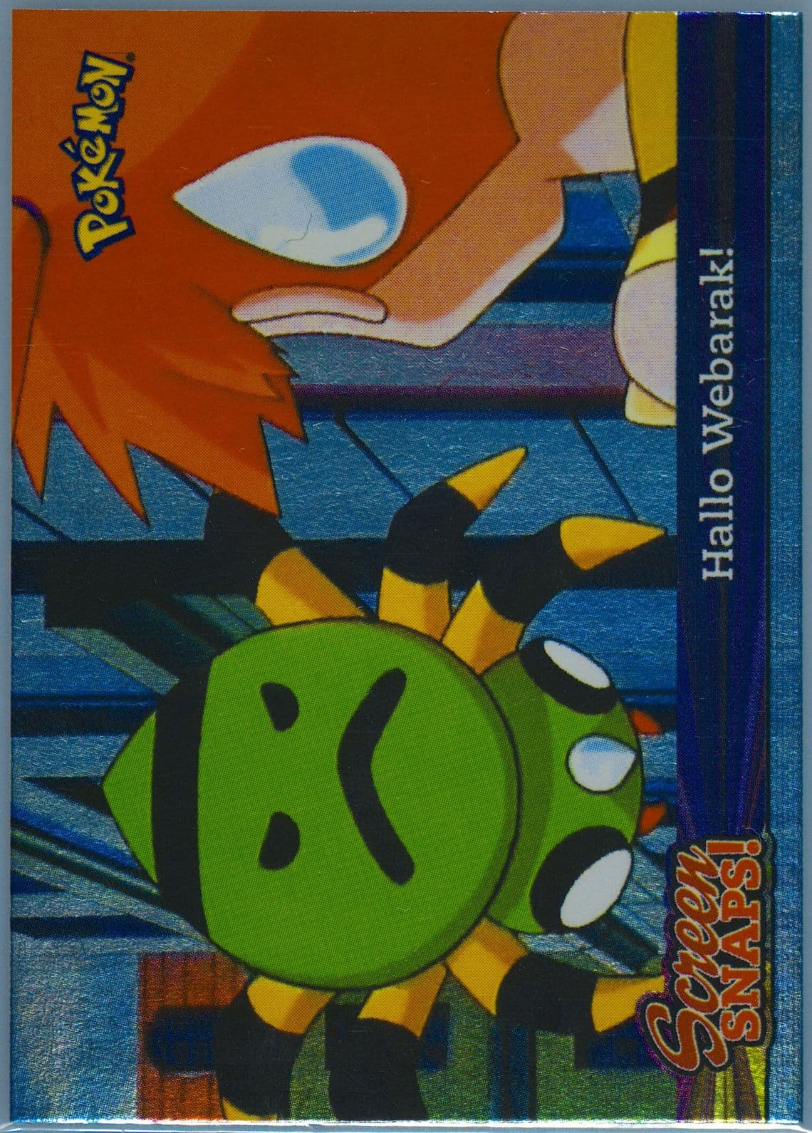 Hello Spinarak! Foil-German (14) 2001 Topps Pokemon Johto Series 3 Screen Snaps!