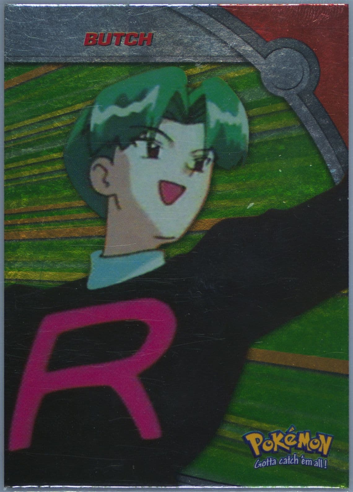 Butch Foil (HV6) 2001 Topps Pokemon Johto Series 3 Heroes & Villains