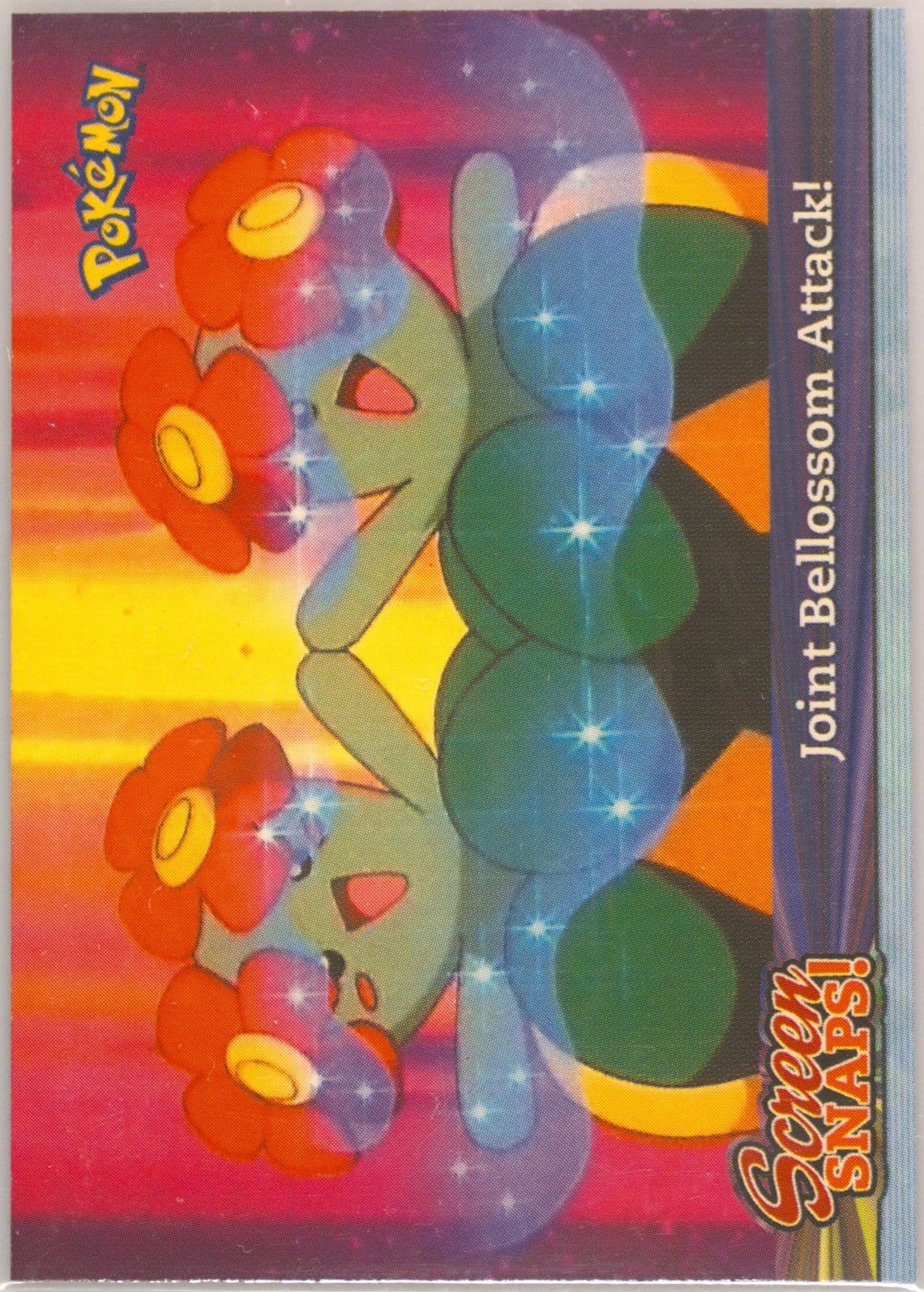 Joint Bellossom Attack! (12) 2001 Topps Pokemon Johto Series 3 Screen Snaps!