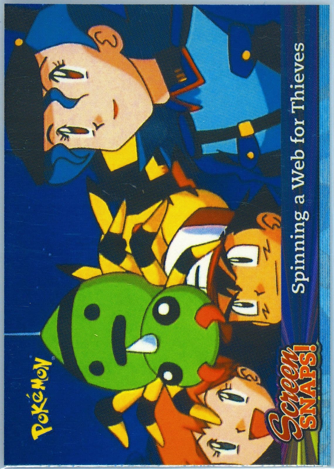 Spinning A Web for Thieves (15) 2001 Topps Pokemon Johto Series 3 Screen Snaps!