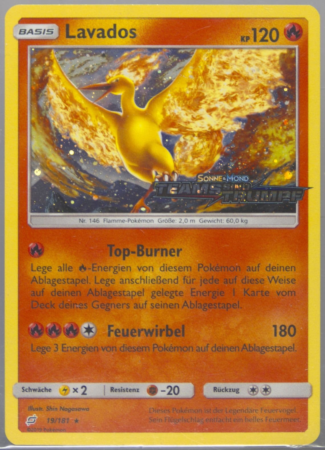 Lavados-Holo Cosmos Exclusive-German (19) 2019 Pokemon Sun & Moon Team Up