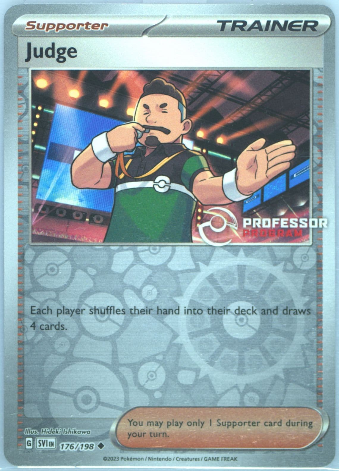 Judge (176) 2023 Pokemon Professor Program Promos