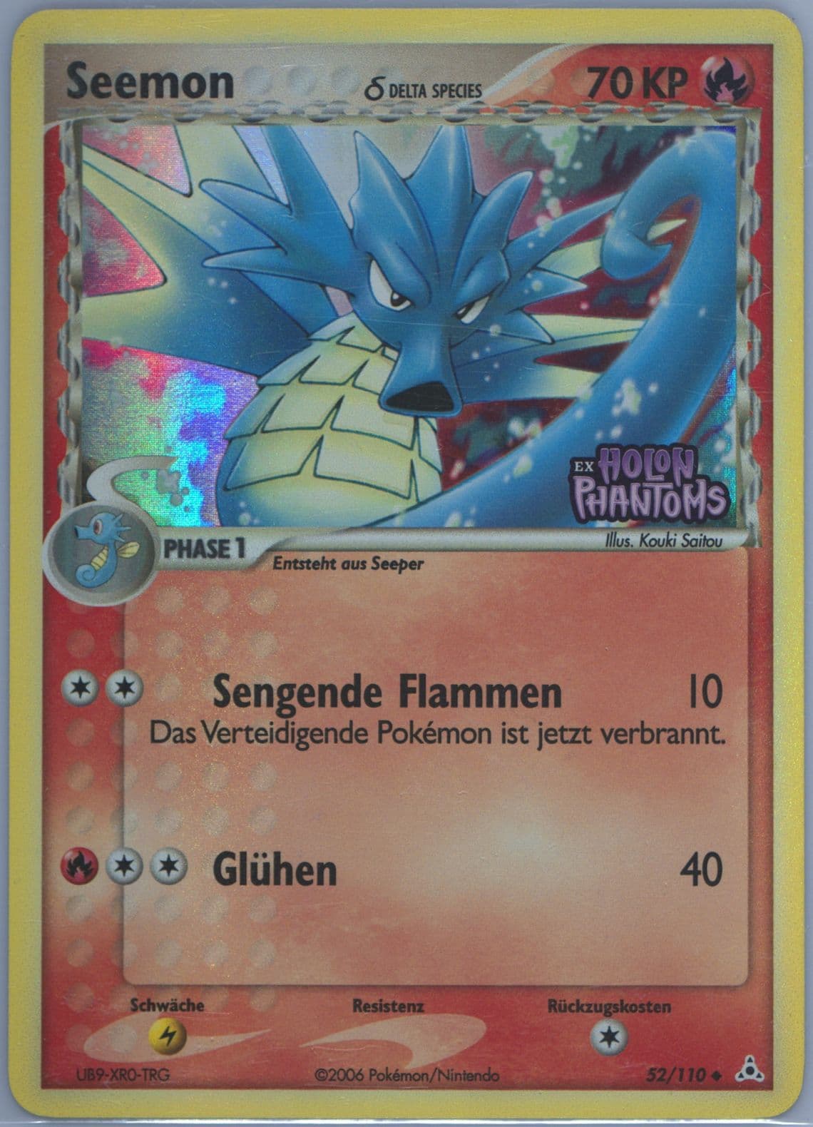 Seemon-Reverse Foil German (52) 2006 Pokemon EX Holon Phantoms