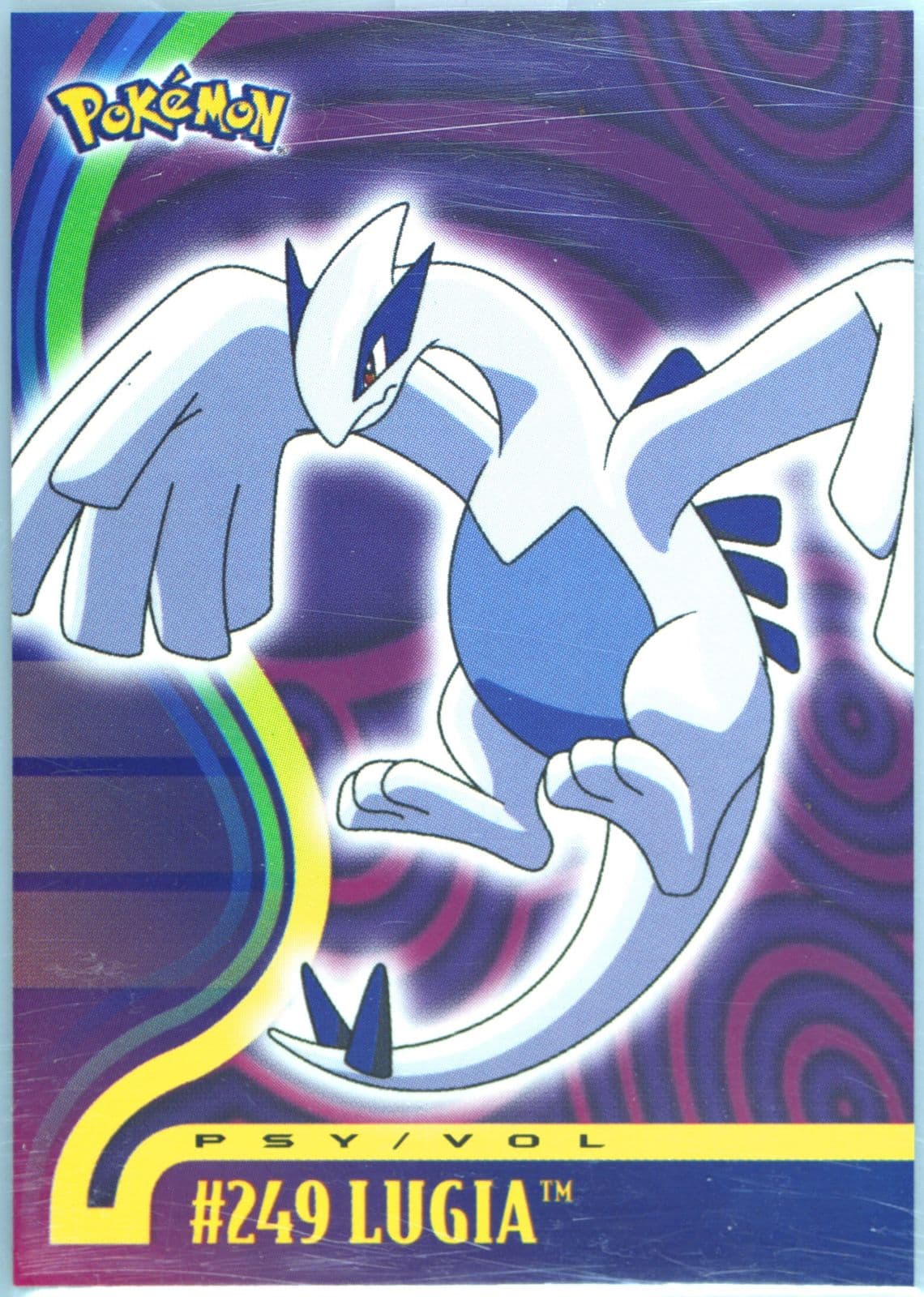 Lugia French (249) 2001 Topps Pokemon Johto Series 1