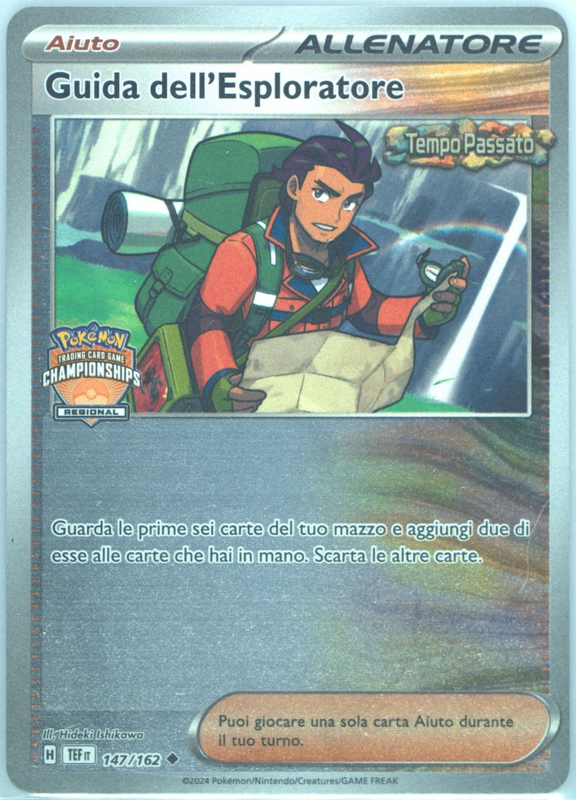 Explorer's Guidance Regional Championships (147) 2024 Pokemon Italian Tef It-Temporal Forces