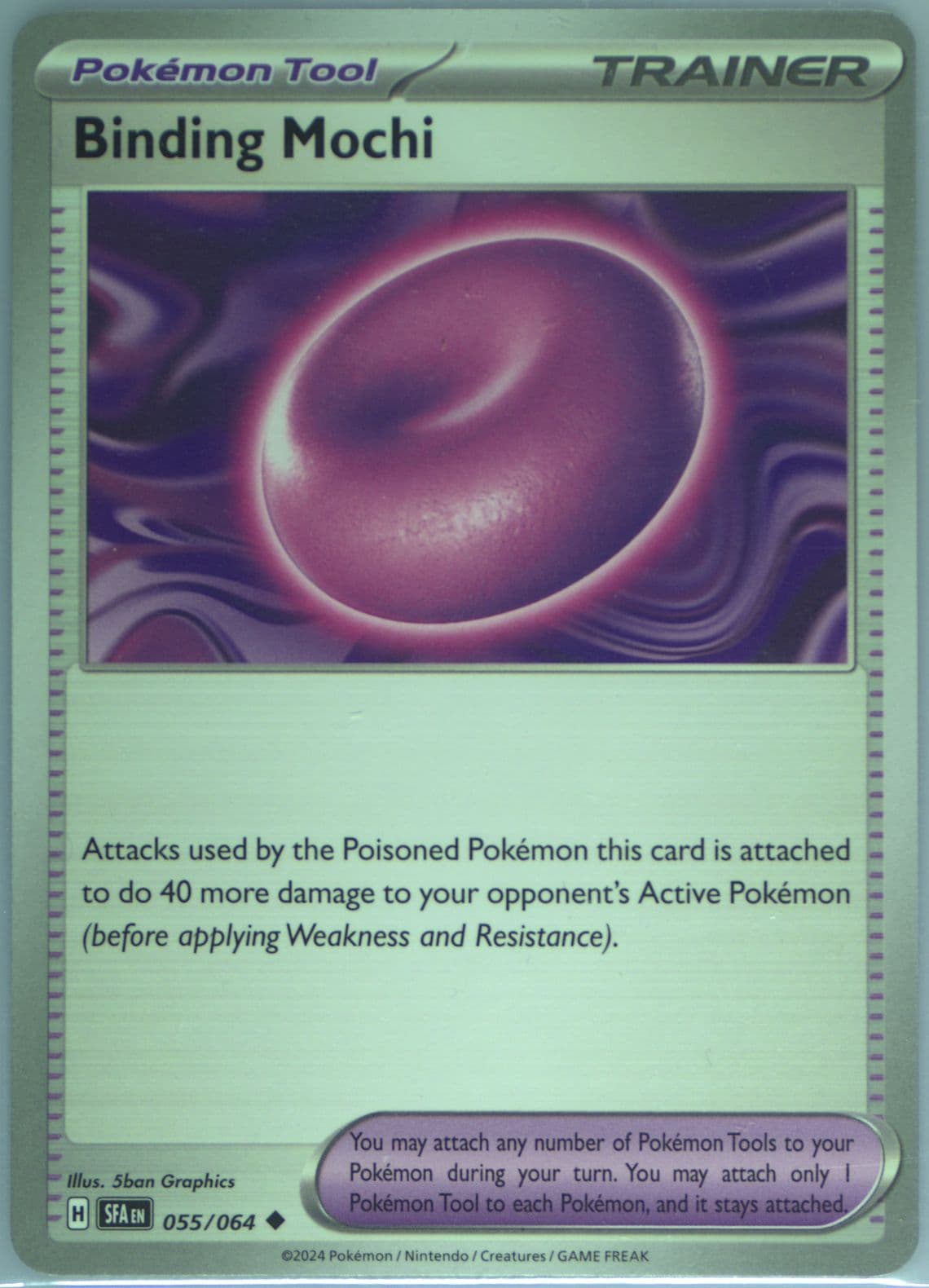 Binding Mochi (055) 2024 Pokemon Sfa EN-Shrouded Fable