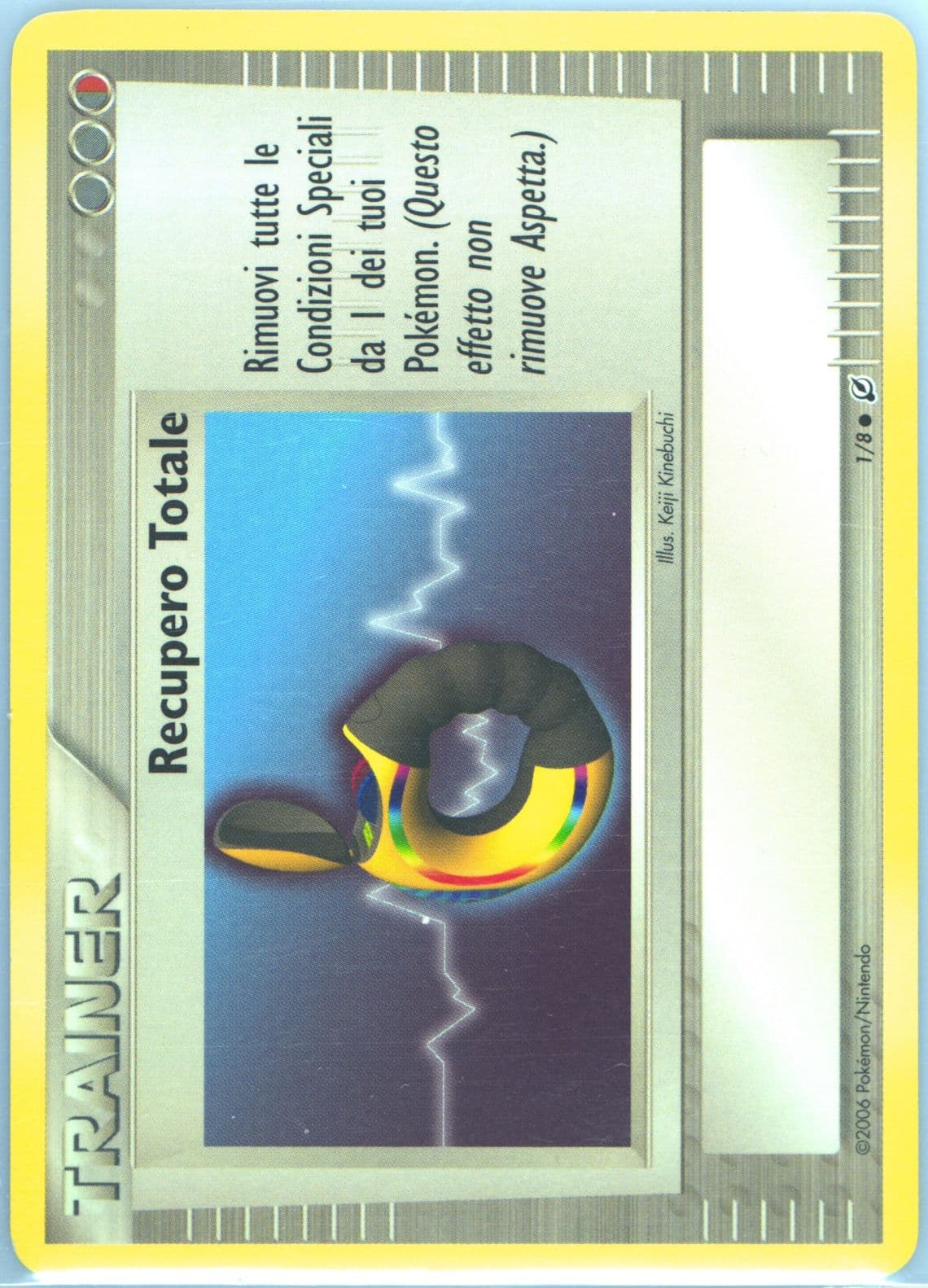 Recupero Totale Italian (1) 2006 Pokemon Trading Figure Game Next Quest International
