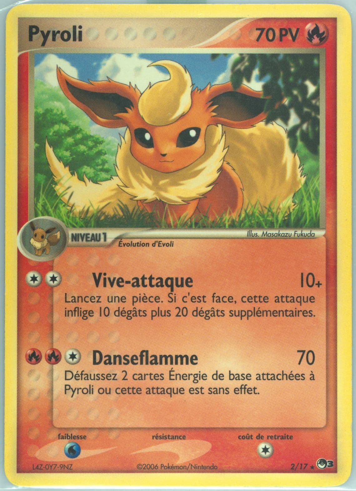 Pyroli French (2) 2006 Pokemon Pop Series 3