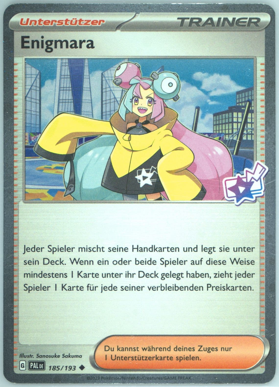 Iono Iono Premium Tournament Collection (185) 2023 Pokemon German Pal de-Paldea Evolved