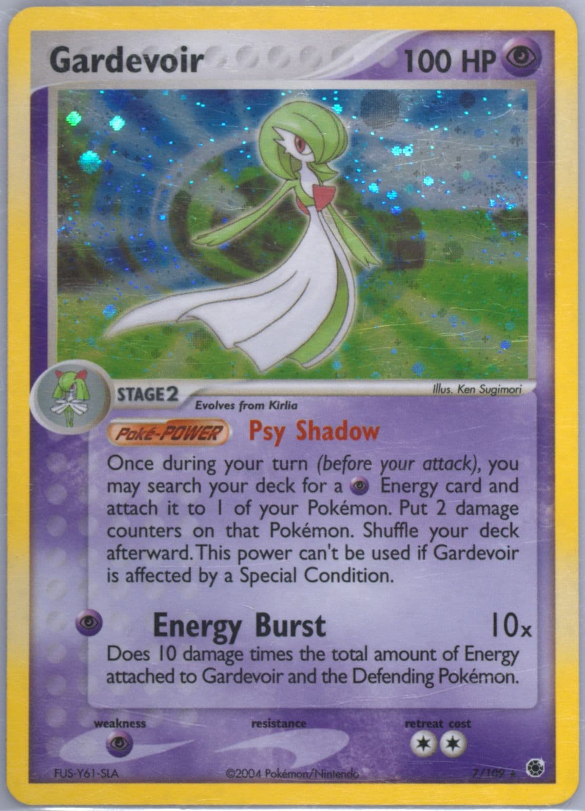 Gardevoir-Holo (7) 2004 Pokemon EX Battle Stadium