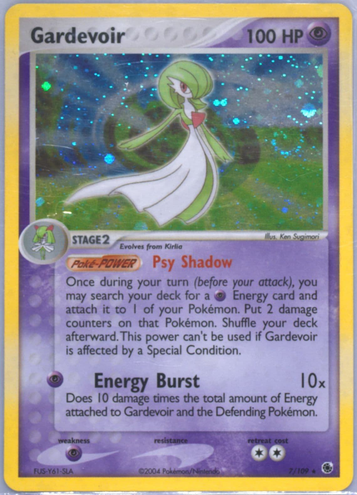 Gardevoir (7) 2004 Pokemon EX Battle Stadium