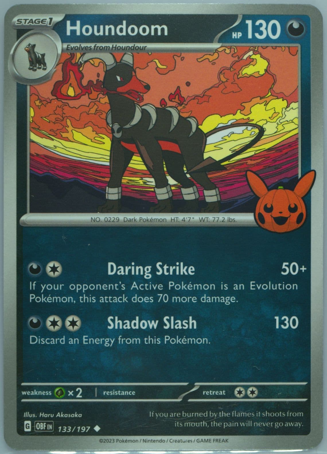 Houndoom (133) 2024 Pokemon Trick or Trade