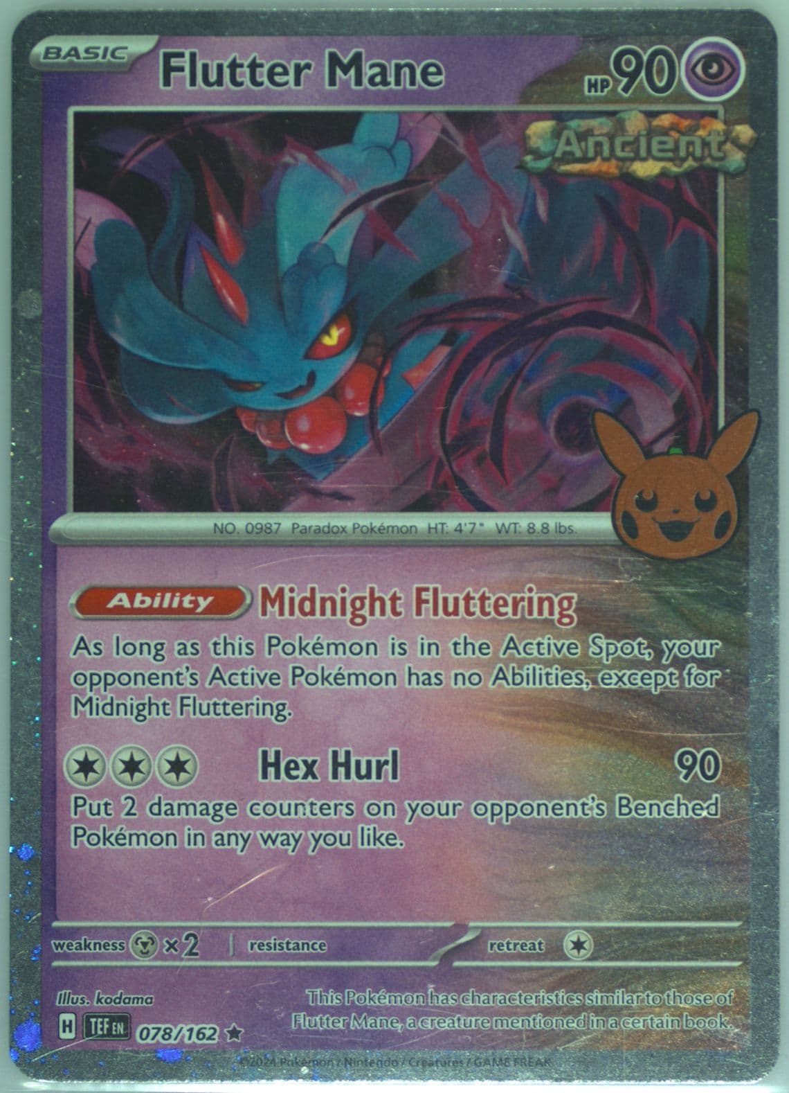 Flutter Mane (078) 2024 Pokemon Trick or Trade
