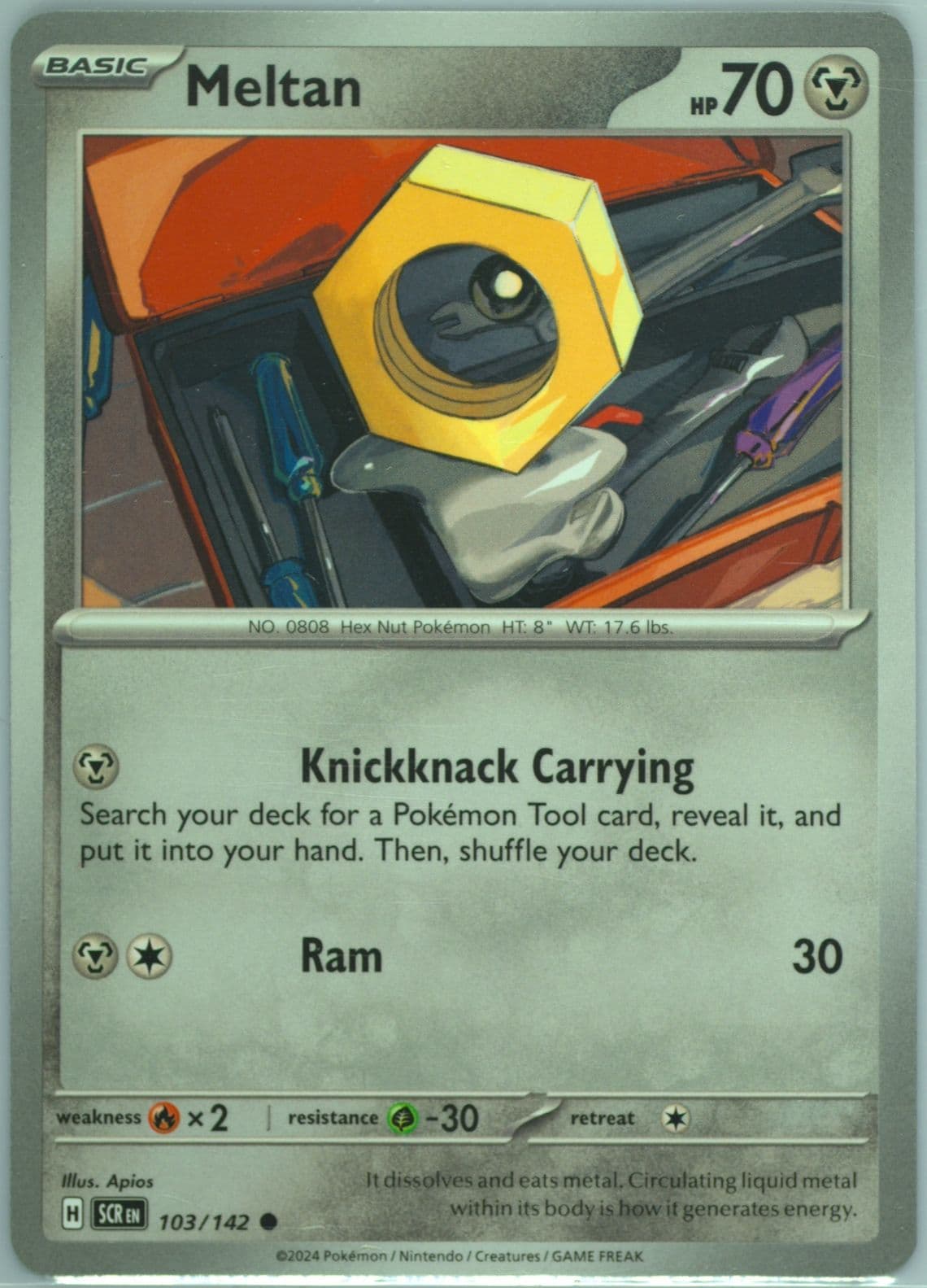 Meltan (103) 2024 Pokemon Scr EN-Stellar Crown