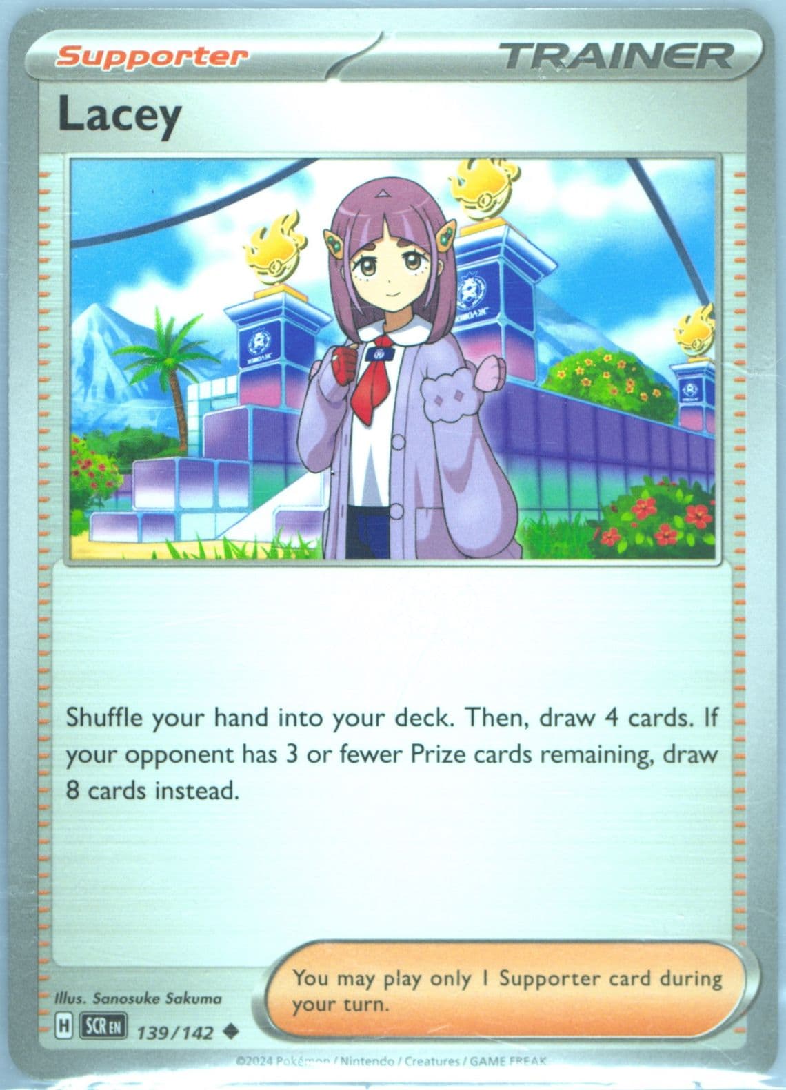Lacey (139) 2024 Pokemon Scr EN-Stellar Crown