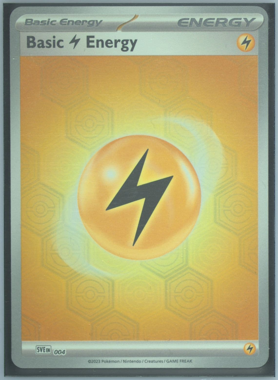 Basic Lightning Energy Reverse Holo (004) 2024 Pokemon Sve EN-Basic Energies