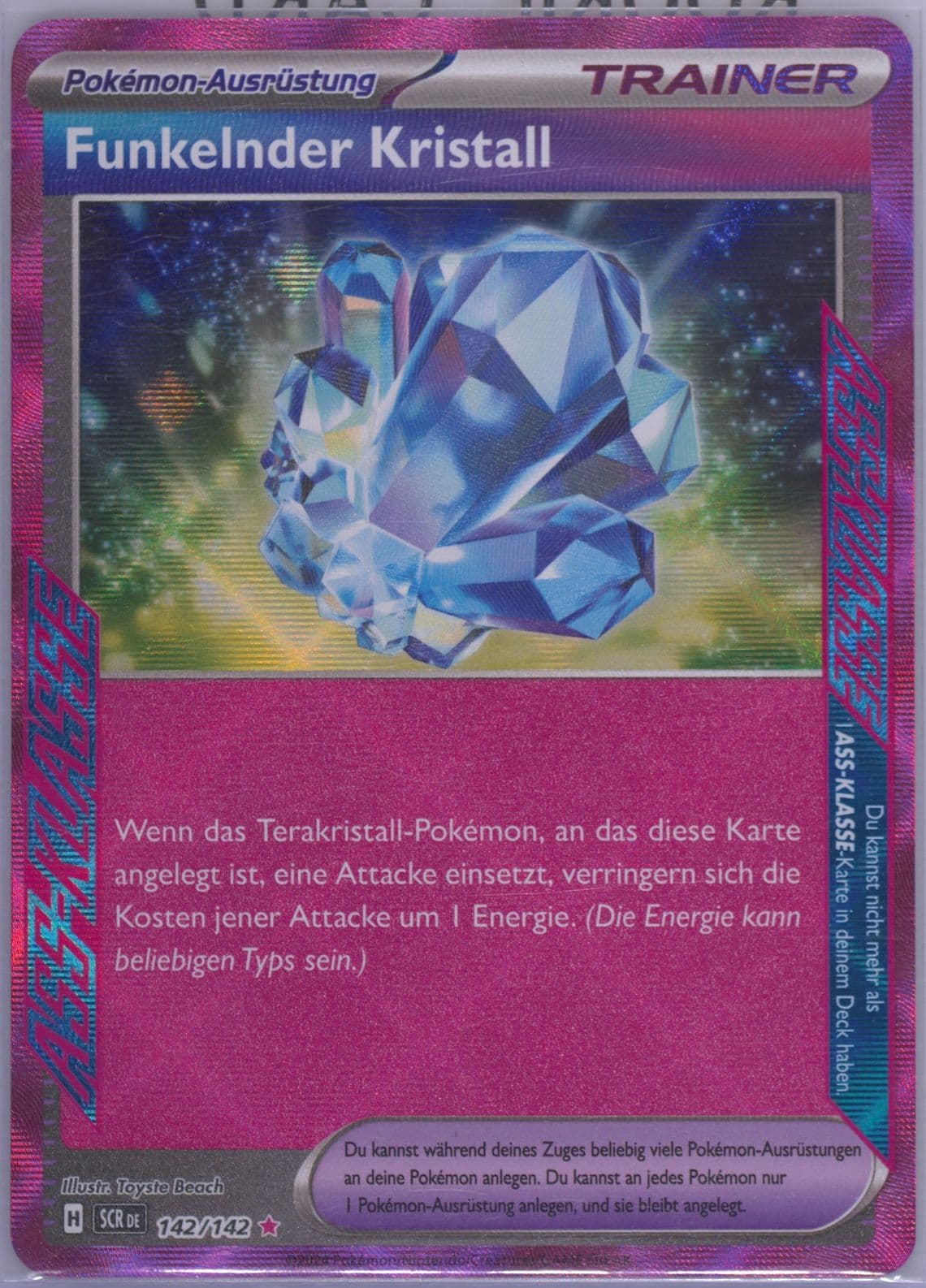 Sparkling Crystal (142) 2024 Pokemon German Scr de-Stellar Crown