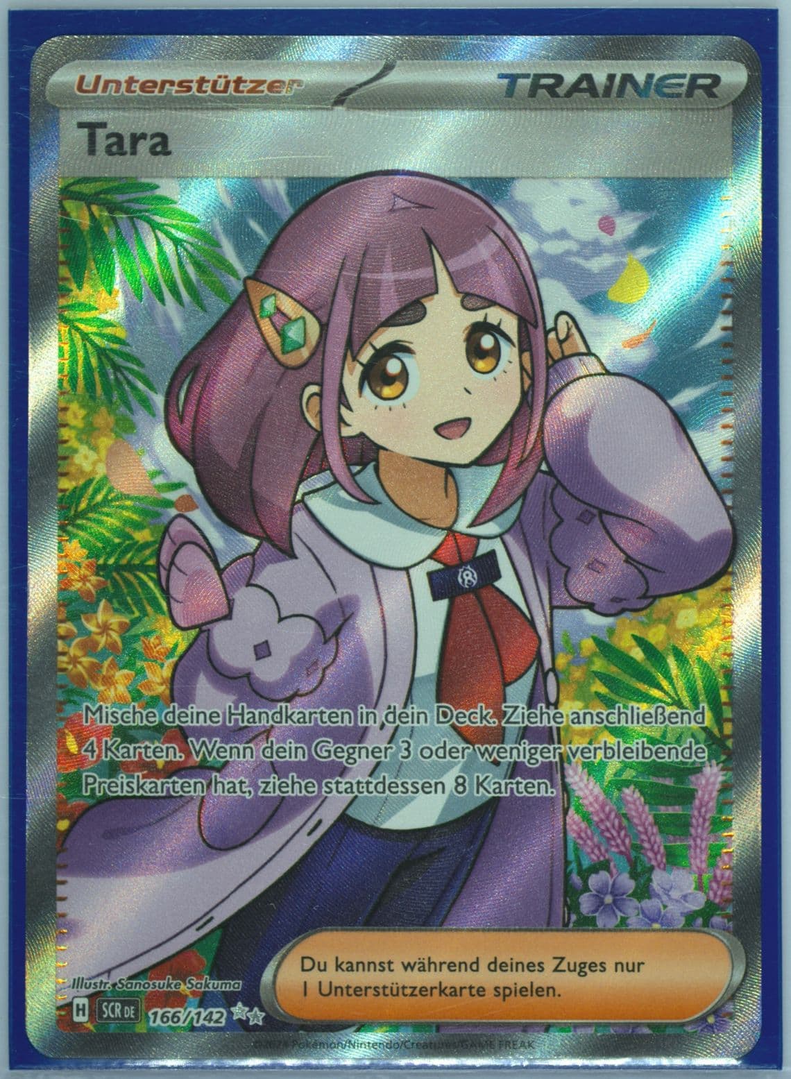 Lacey Ultra Rare (166) 2024 Pokemon German Scr de-Stellar Crown