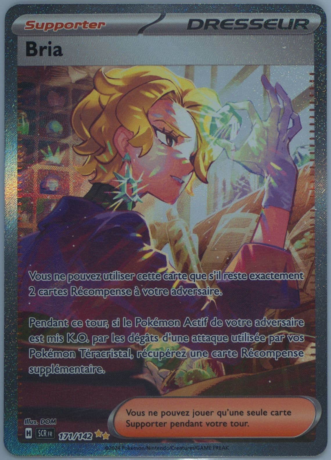 Briar Special Illustration Rare (171) 2024 Pokemon French Scr FR-Stellar Crown