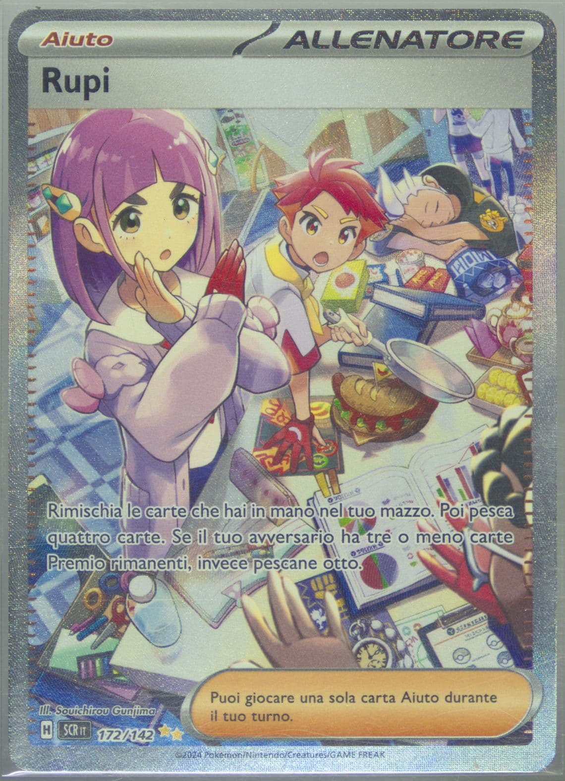 Lacey Special Illustration Rare (172) 2024 Pokemon Italian Scr It-Stellar Crown