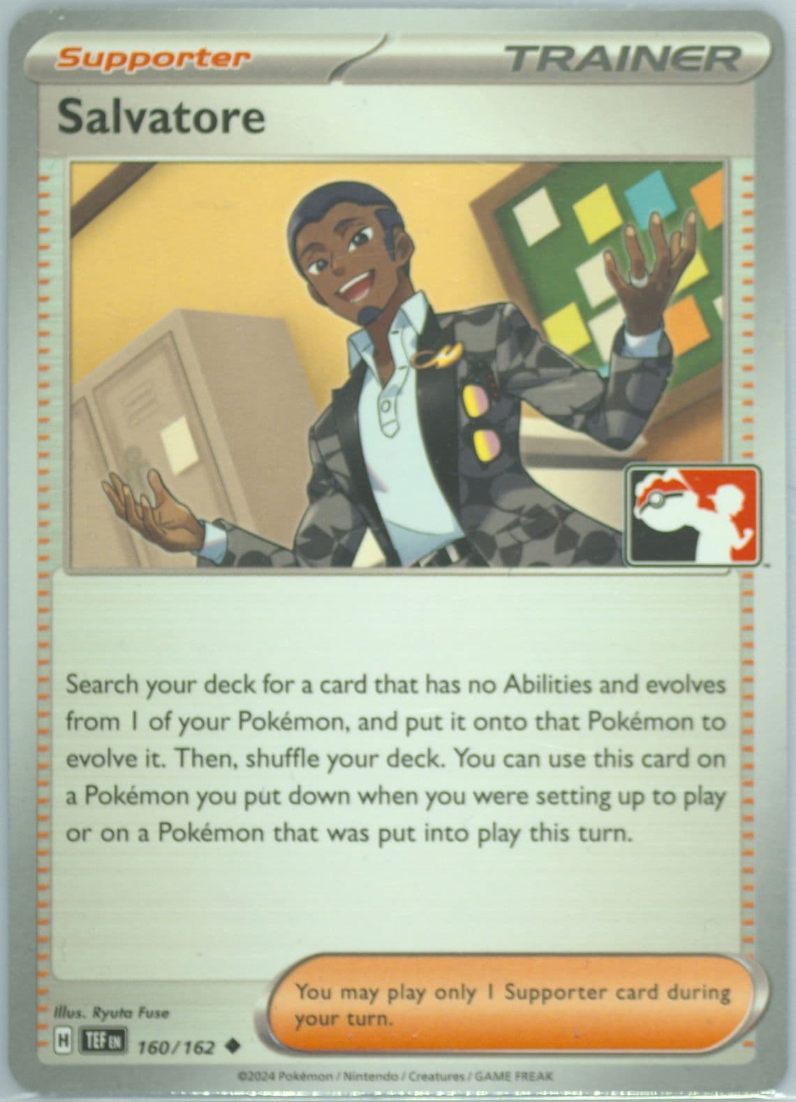 Salvatore (160) 2024 Pokemon Play! Pokemon Prize Pack: Series 5