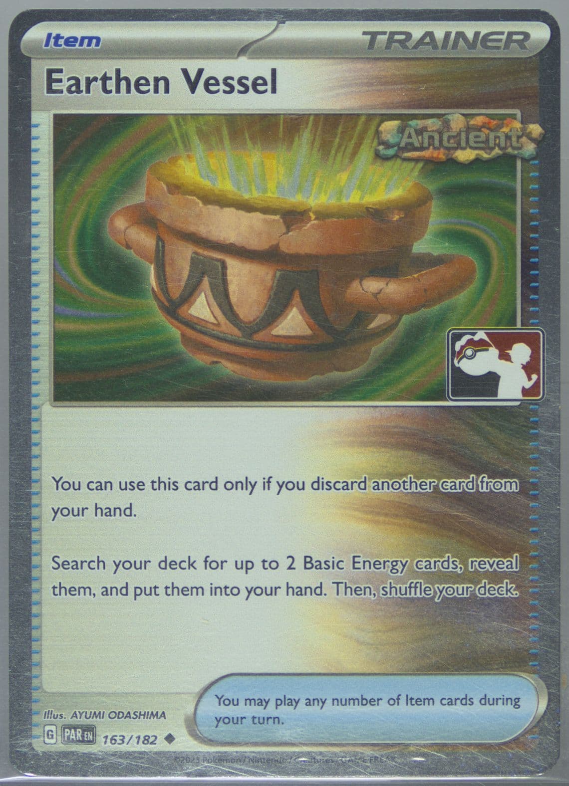 Earthen Vessel (163) 2024 Pokemon Play! Pokemon Prize Pack: Series 5