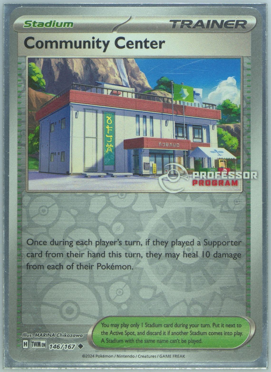 Community Center Professor Program (146) 2024 Pokemon Twm EN-Twilight Masquerade