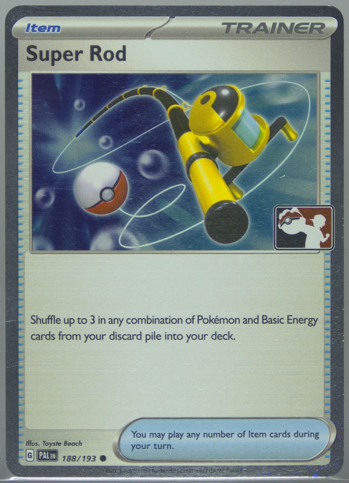 Super Rod Holo (188) 2024 Pokemon Play! Pokemon Prize Pack