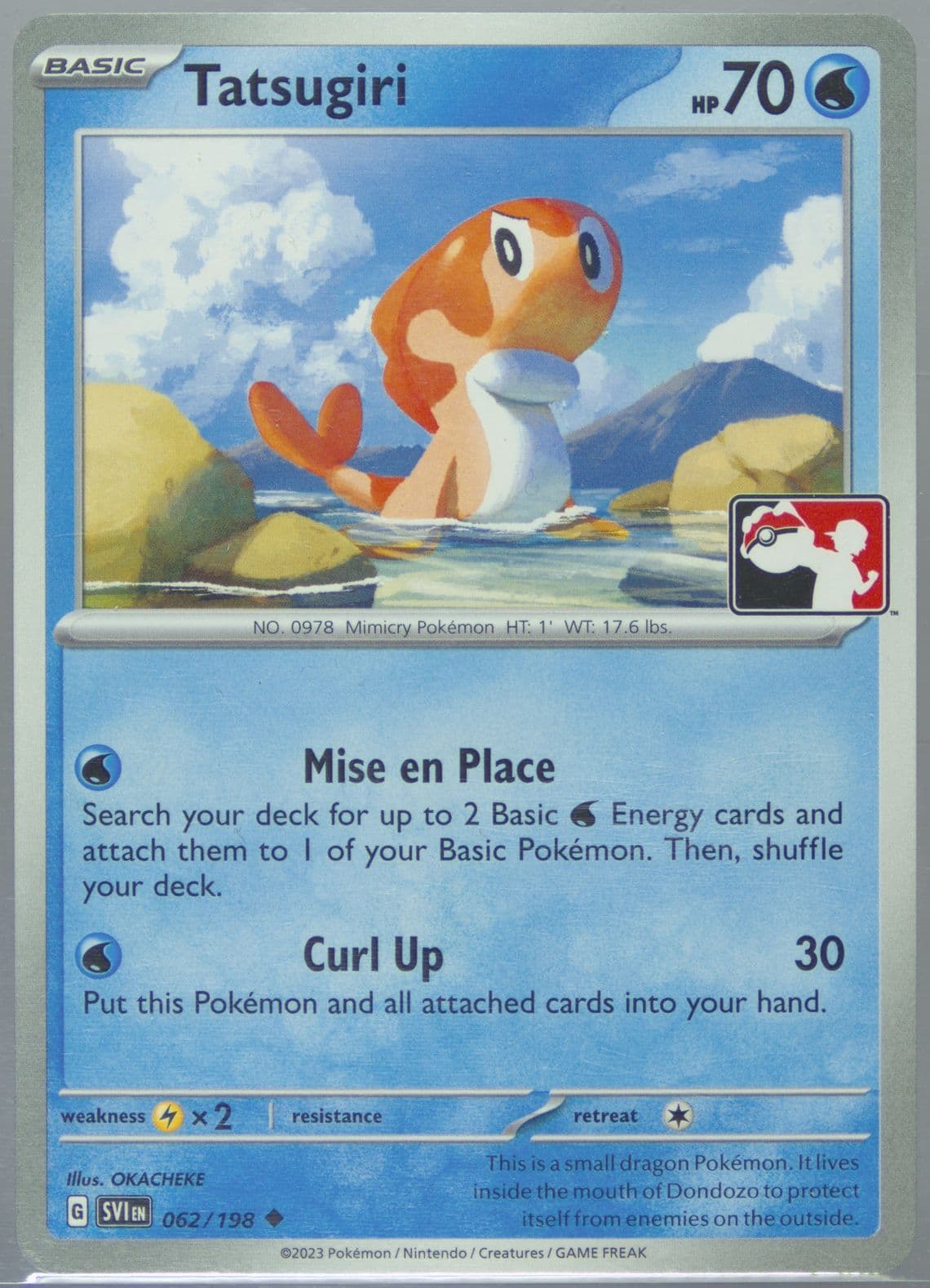 Tatsugiri (062) 2023 Pokemon Play! Pokemon Prize Pack: Series 3