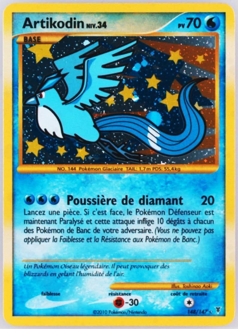Artikodin-Holo (148) 2010 Pokemon French Platinum Supreme Victors