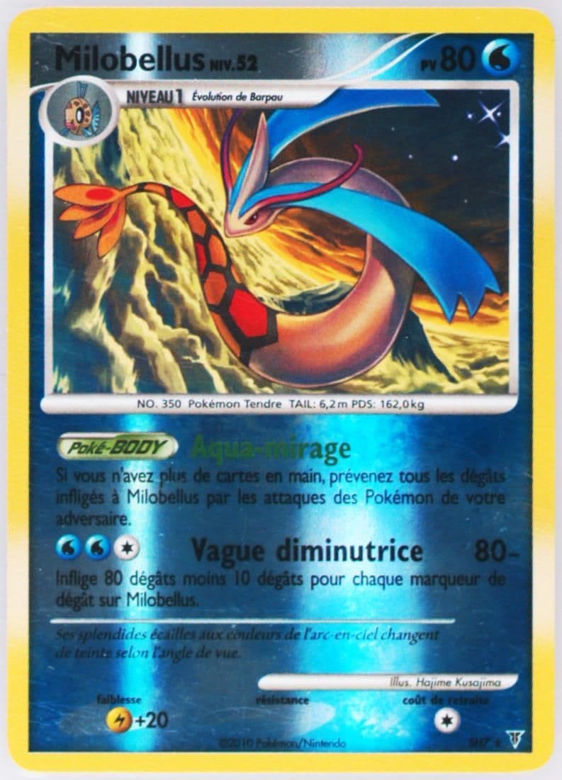 Milobellus-Reverse Foil (SH7) 2010 Pokemon French Platinum Supreme Victors