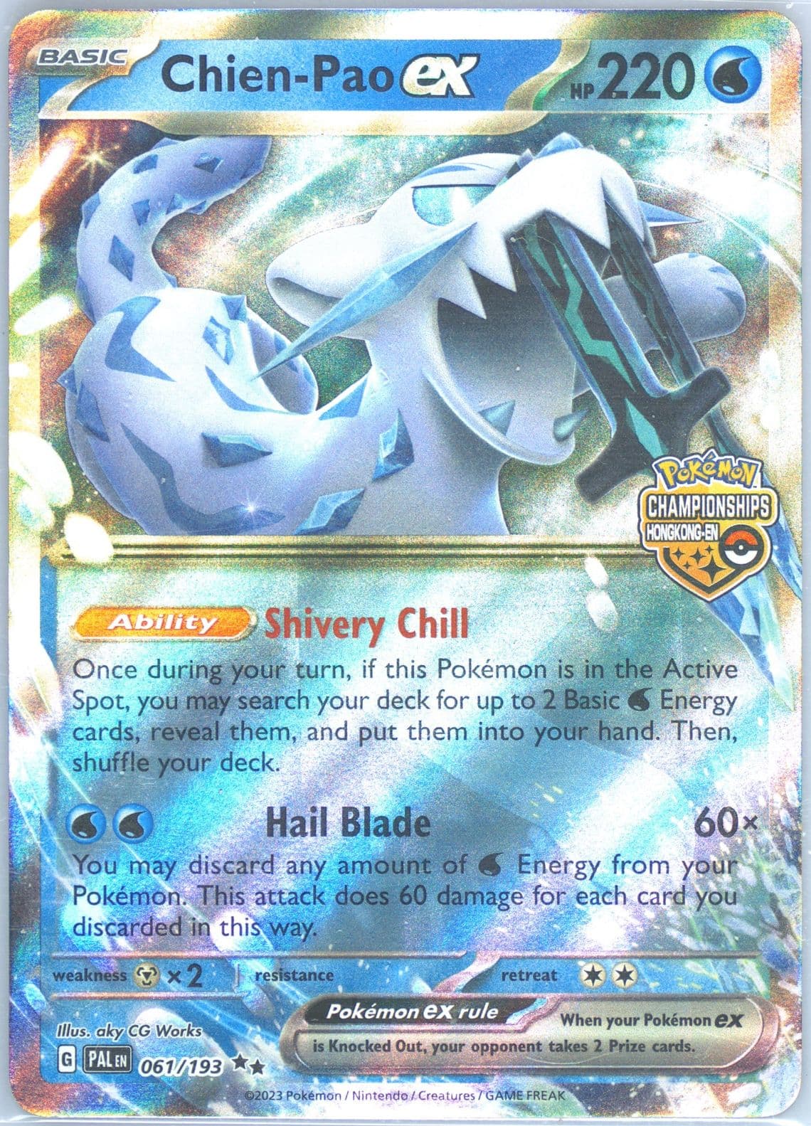 Chien-Pao EX Championships 2023-2024 Hong Kong-EN-Top 4 (061) 2023 Pokemon Pal EN-Paldea Evolved