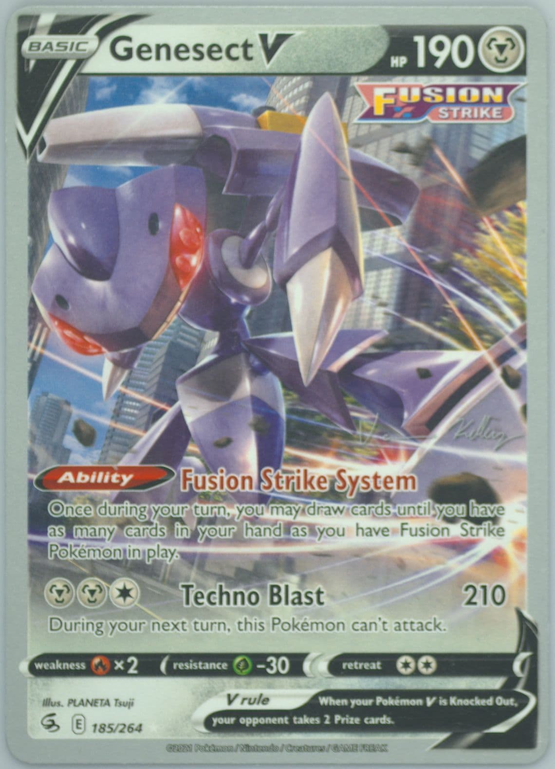 Genesect V (185) 2024 Pokemon 2023 World Championships Deck: Mew's Revenge