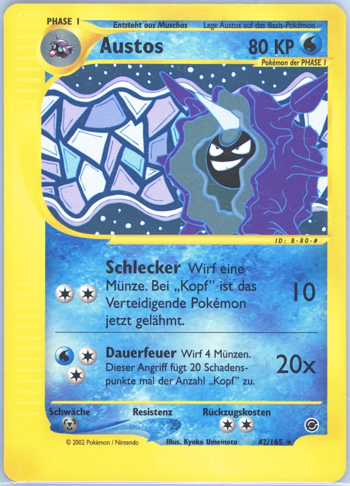 Austos German (42) 2002 Pokemon Expedition