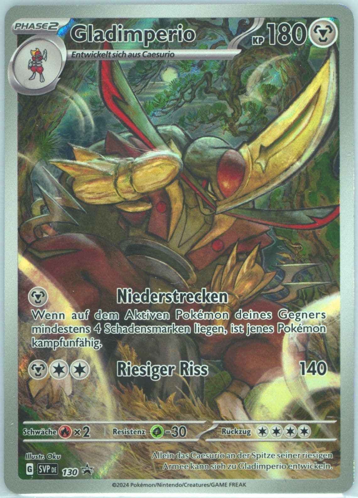 Kingambit Shrouded Fable Special Illustration Collection (130) 2024 Pokemon German Svp de-SV Black Star Promo