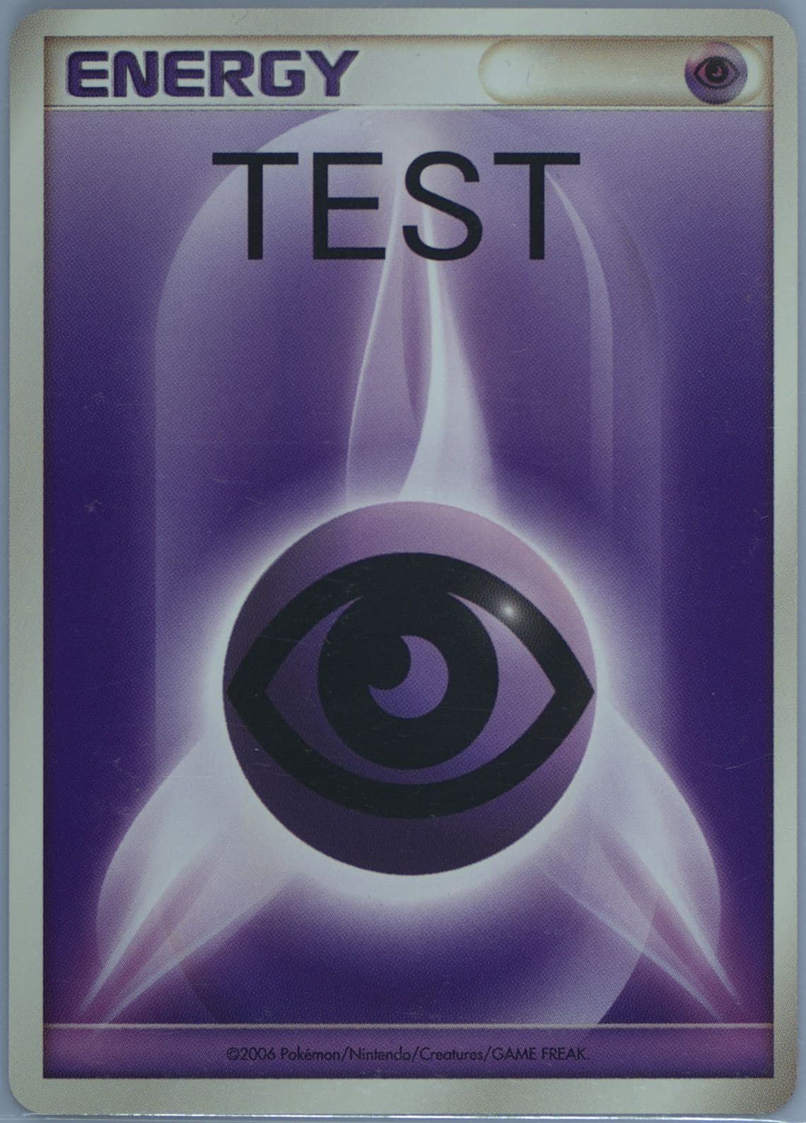 Psychic Energy 2007-2008 Pokemon Japanese Dppt Test Proof